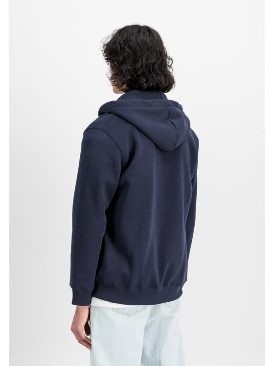 Alpha Industries Alpha Industries Mikina 178325 Tmavomodrá Regular Fit