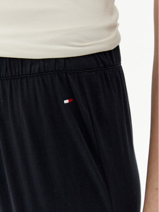 Tommy Hilfiger Tommy Hilfiger Melegítő alsó UW0UW02842 Sötétkék Regular Fit