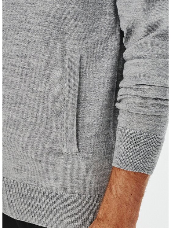 Pako Lorente Pako Lorente Sweter P24WF-2X-016 Szary Classic Fit