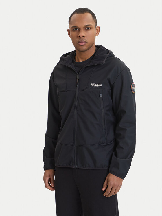 Napapijri Napapijri Prehodna jakna A-Biois NP0A88TN Črna Regular Fit