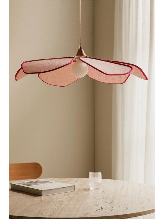 MIAhome MIAhome Lampa sufitowa Benavid Ø75 cm Różowy