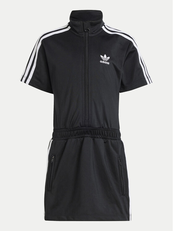 adidas adidas Sukienka codzienna Firebird JD5823 Czarny Regular Fit