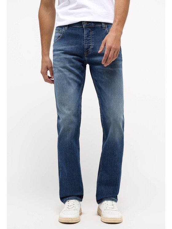 Mustang Mustang Jeansy Washington straight Niebieski Regular Fit