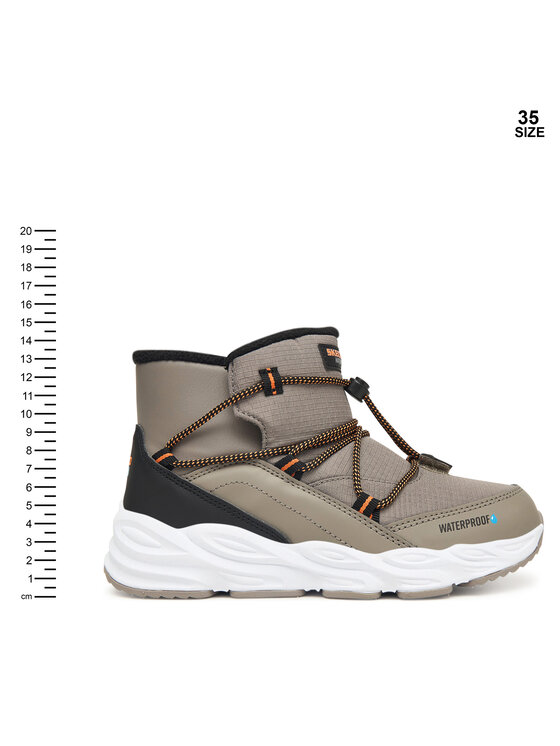 Skechers Skechers Μπότες Χιονιού Turbo Tread 406385L TPBK Γκρι