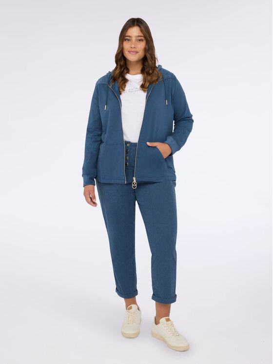 Fiorella Rubino Fiorella Rubino Pantaloni di tessuto P700T005112N024 Turchese Regular Fit