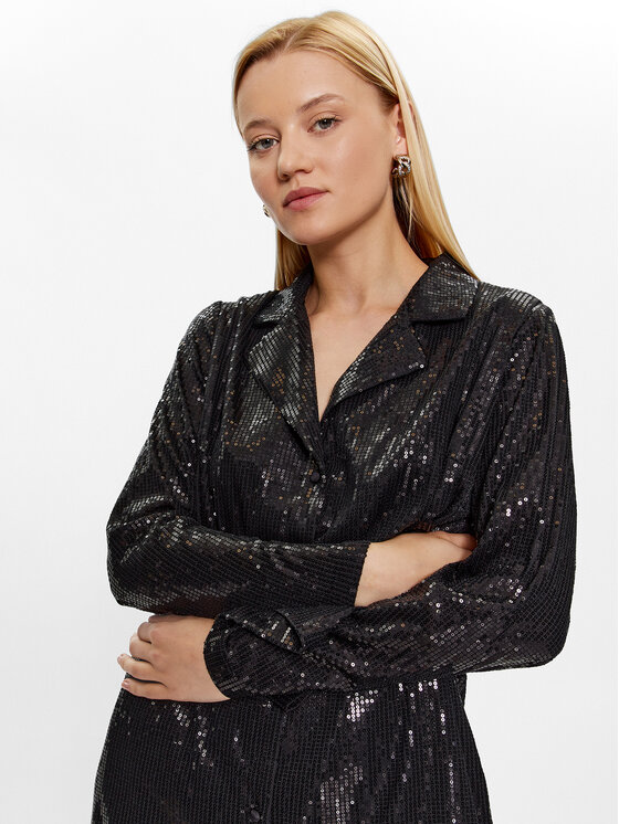 Glamorous Glamorous Marškiniai GS0428 Juoda Regular Fit