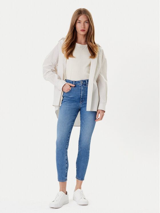Calvin Klein Jeans Calvin Klein Jeans Džinsai LV047B769G Mėlyna Skinny Fit