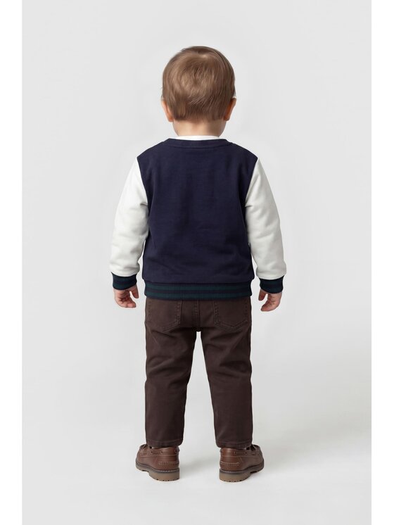 Guess Kids Guess Kids Spodnie materiałowe 183747 Brązowy Regular Fit