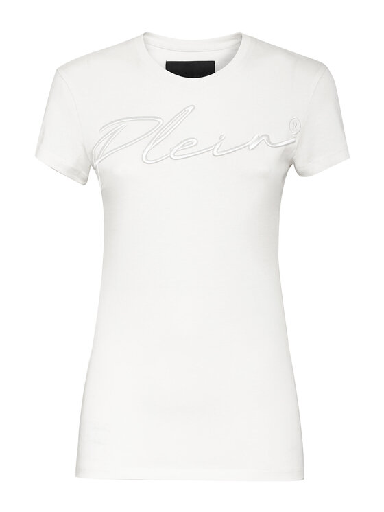 PHILIPP PLEIN PHILIPP PLEIN T-Shirt 6621 Beżowy Regular Fit