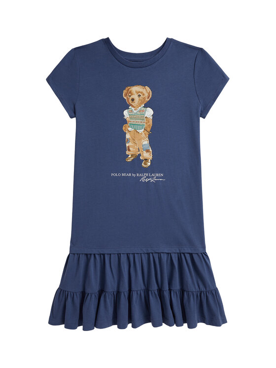 Polo Ralph Lauren Rochie de zi 313B20040001 Bleumarin Regular Fit