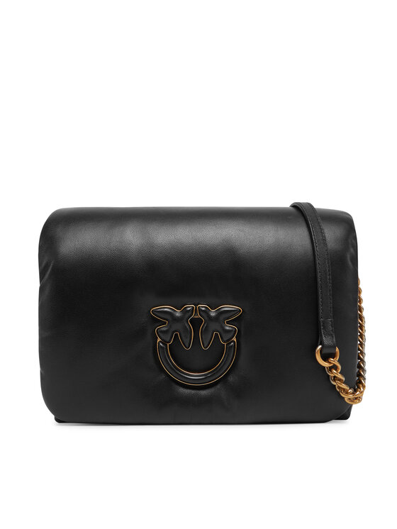 Geantă PINKO Love Click Puff Classic PE 25 PLTT 101585 A10F Negru