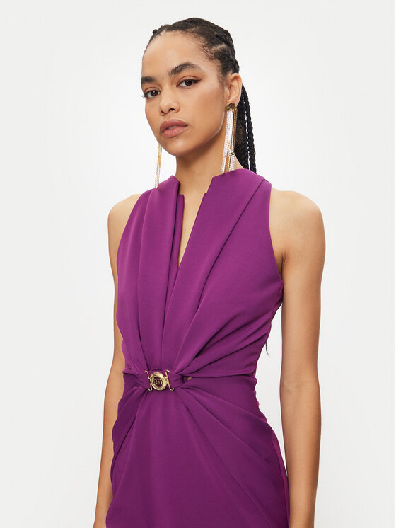 Rinascimento Rinascimento Kokteilinė suknelė CFC0120270003 Violetinė Regular Fit