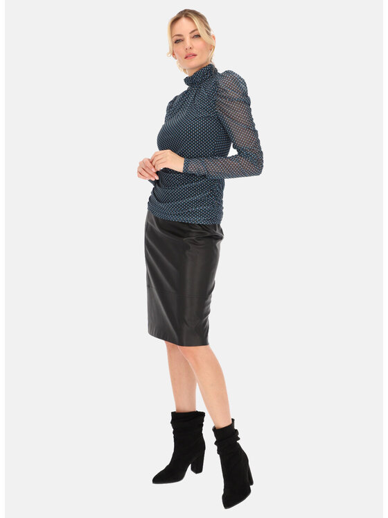 L’AF L’AF Golf Rocco Granatowy Slim Fit
