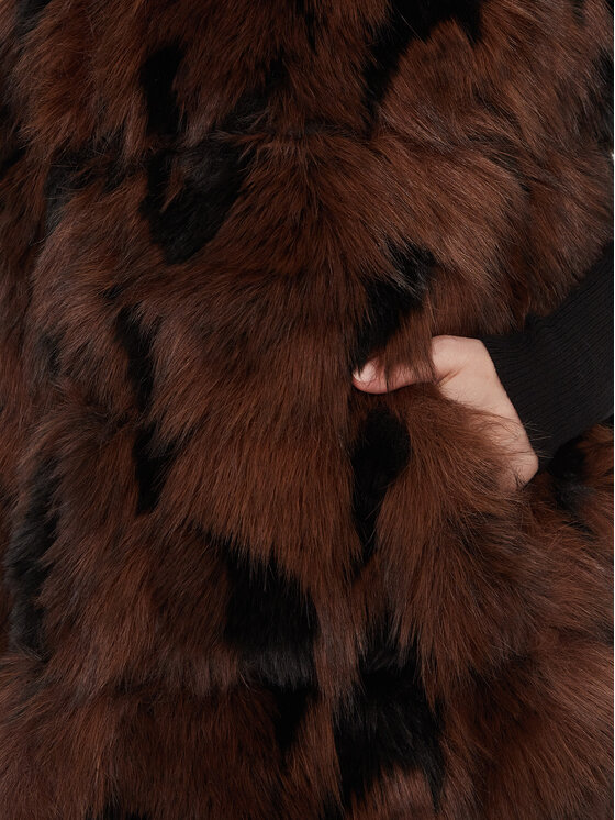 LOLA CASADEMUNT LOLA CASADEMUNT Gilet LF2501008 Marrone Regular Fit