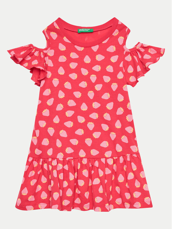 United Colors Of Benetton United Colors Of Benetton Hétköznapi ruha 3M39GV00U Rózsaszín Regular Fit