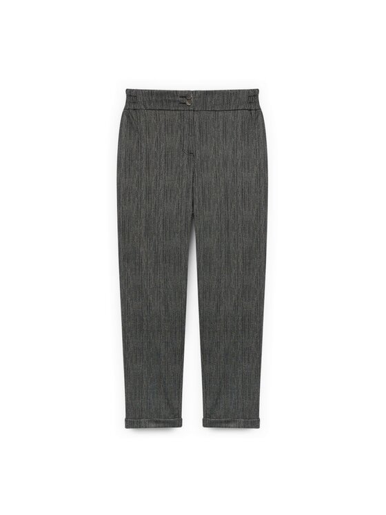 Fiorella Rubino Fiorella Rubino Pantaloni di tessuto P616L002275N0S3 Grigio Regular Fit