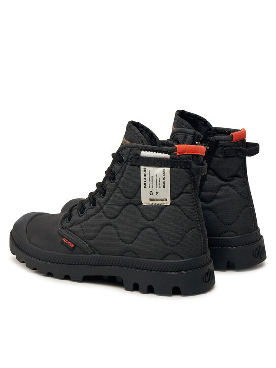 Palladium Palladium Schnürstiefeletten 74386-008-M Schwarz