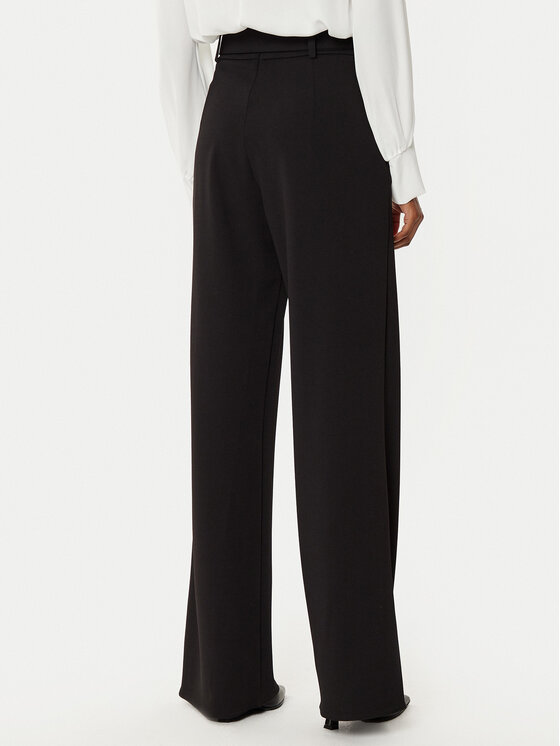 Rinascimento Rinascimento Pantaloni di tessuto CFC0121912003 Nero Regular Fit