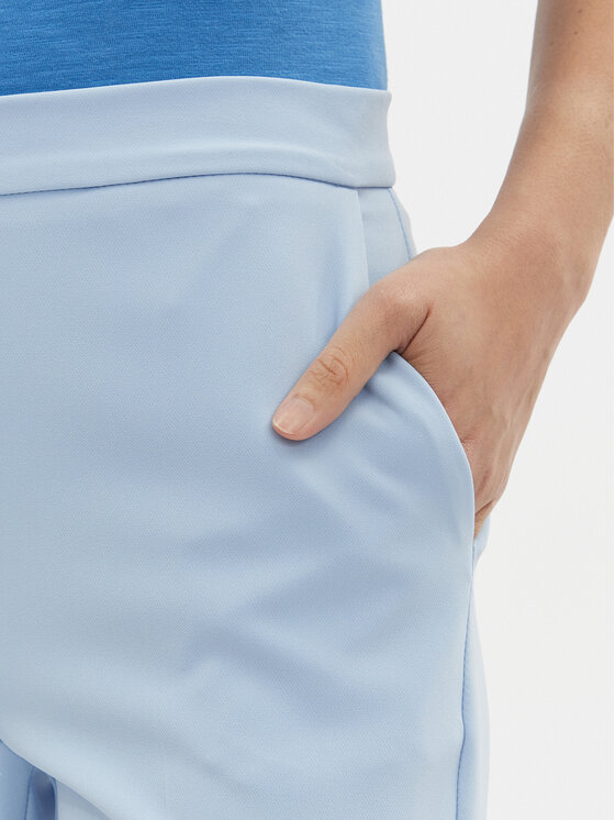 Maryley Maryley Stoffhose 24EB587/43MA Himmelblau Relaxed Fit