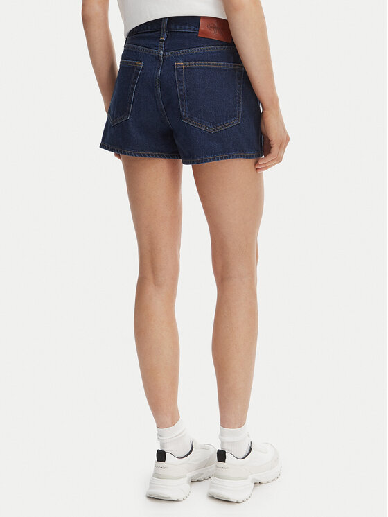 Calvin Klein Jeans Calvin Klein Jeans Džínové šortky LV047F768G Tmavomodrá Slim Fit