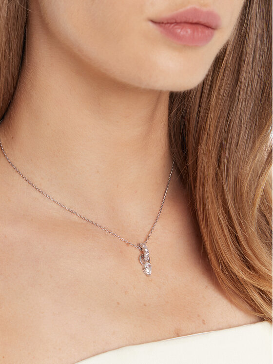 Swarovski Swarovski Schmuckset Halskette und Ohrringe 5723197 Silberfarben