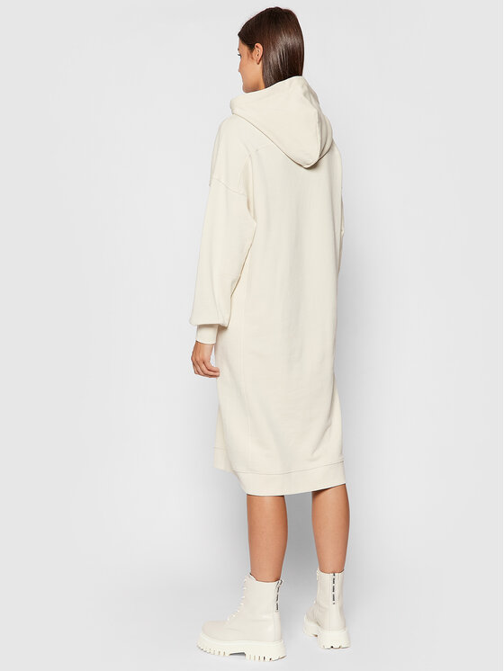 Vestito di maglia M08 4125 59061 Beige Relaxed Fit...