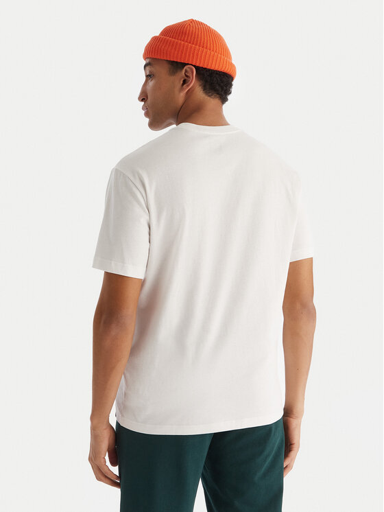 DC Shoes DC Shoes T-Shirt EDYZT04346 WBB0 Weiß Regular Fit