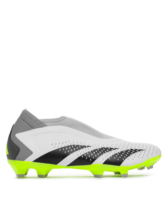 adidas adidas Futball cipők Predator Accuracy.3 Laceless Firm Ground Boots GZ0021 Fehér