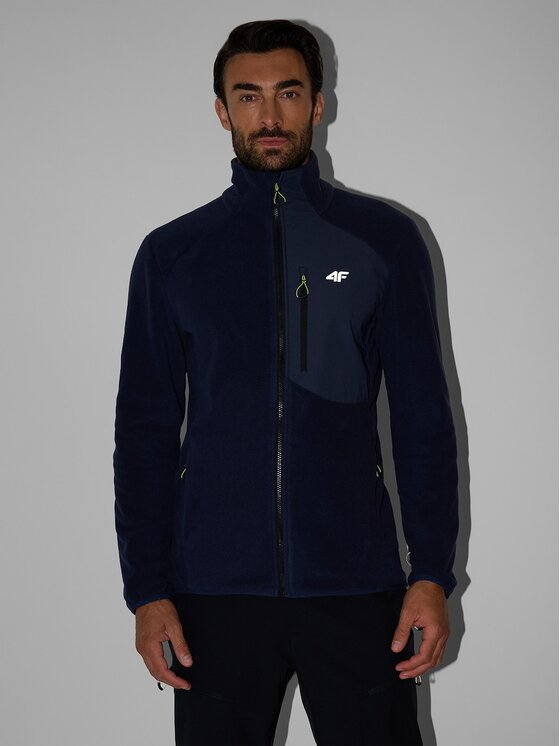 4F 4F Outdoorová bunda 4FRAW26TTJAM1354-32S Tmavomodrá Regular Fit