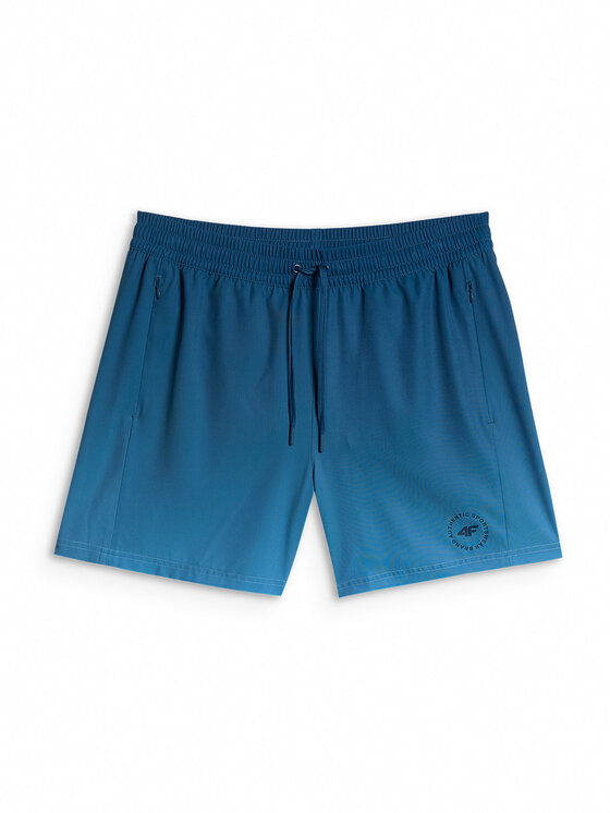 4F 4F Szorty kąpielowe BEACHWEAR Turkusowy Regular Fit