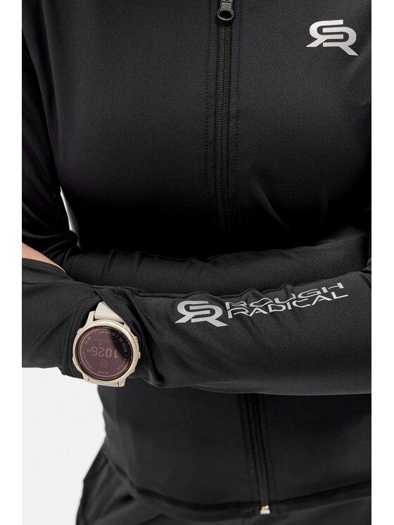 ROUGH RADICAL ROUGH RADICAL Bluza ACTIV RUN WOMEN Czarny Active Fit