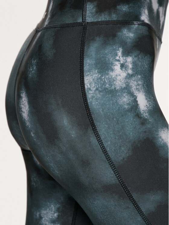 Reebok Reebok Leggings Id Train Aop 100034952 Schwarz Slim Fit