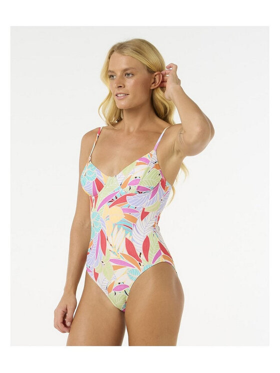 Rip Curl Rip Curl Strój kąpielowy Cala Vadella D-Dd One Piece Kolorowy