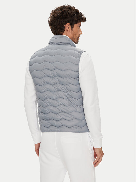 K-Way K-Way Vestă elegantă Valen K6114RW Gri Slim Fit