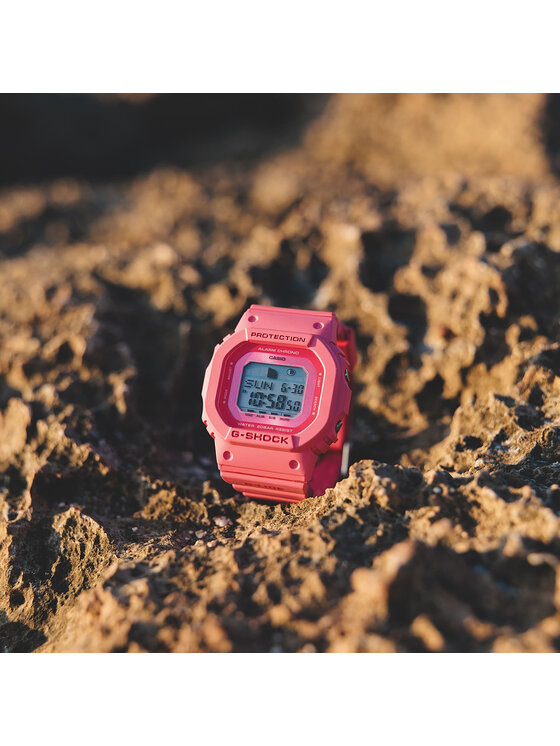 Casio Casio Zegarek 4549526405785 Różowy