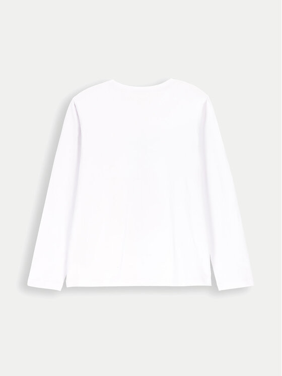 Coccodrillo Coccodrillo Bluse ZC4143104VGA Weiß Regular Fit
