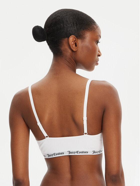 Juicy Couture Juicy Couture Sutien top Ren JCTBT125972 Alb