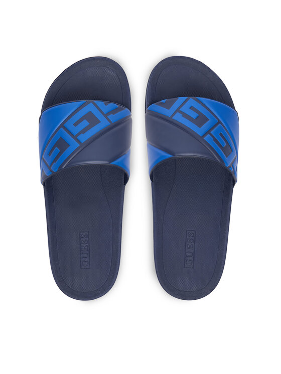 Guess Guess Šlepetės FMJODE ELE19 Tamsiai mėlyna