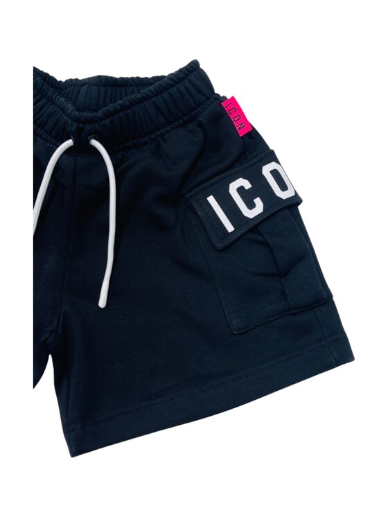 Icon Icon Pantaloncini igsh00537 Nero Regular Fit