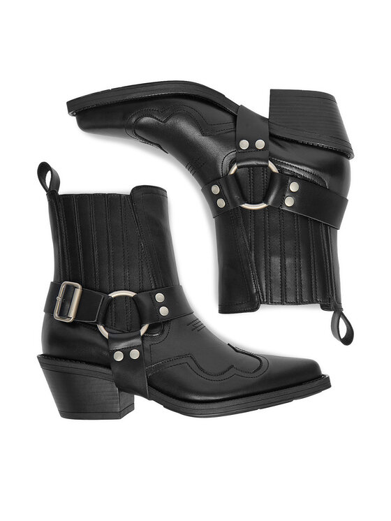 Badura Badura Stivali texani EO-BAILE-07100-25 Nero