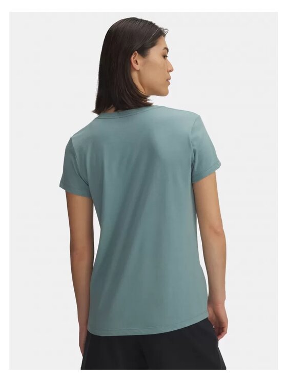 Under Armour Under Armour T-Shirt UA-1356305-323 Turkusowy Regular Fit