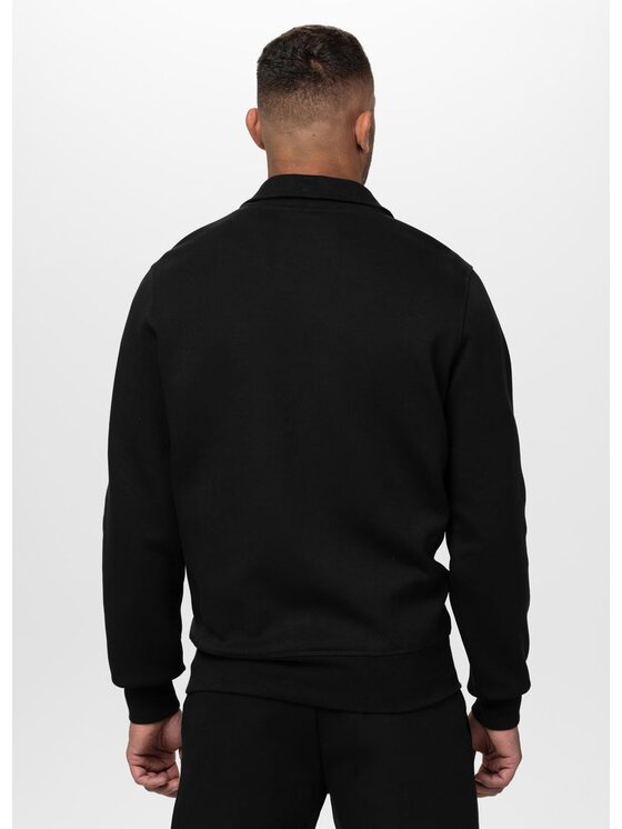 PITBULL PITBULL Bluza CHARGER SMALL LOGO Czarny Regular Fit