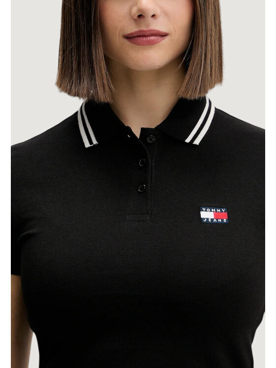 Tommy Jeans Tommy Jeans T-Shirt DW0DW21932 Μαύρο Casual Fit