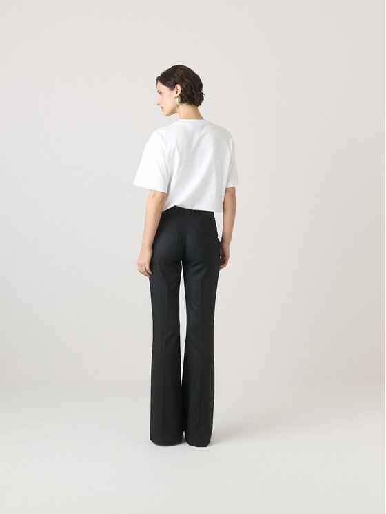 La Mania La Mania Tričko COURTNEY Biela Classic Fit