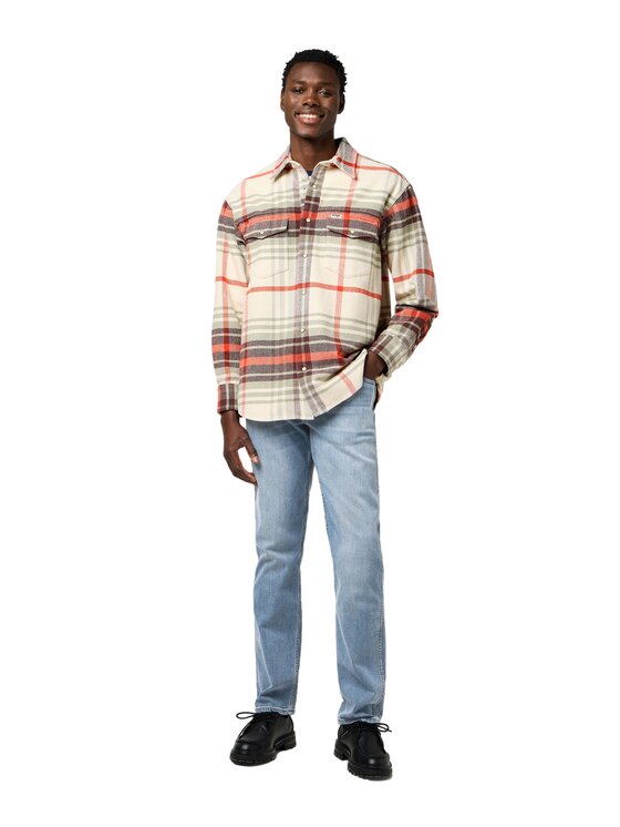 Wrangler Wrangler Jeans 112370850 Blu Straight Leg