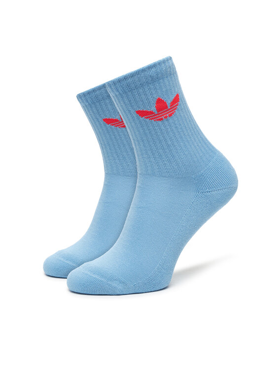 adidas adidas Set od 6 pari unisex visokih čarapa Trefoil Cushion JY2679 Šarena