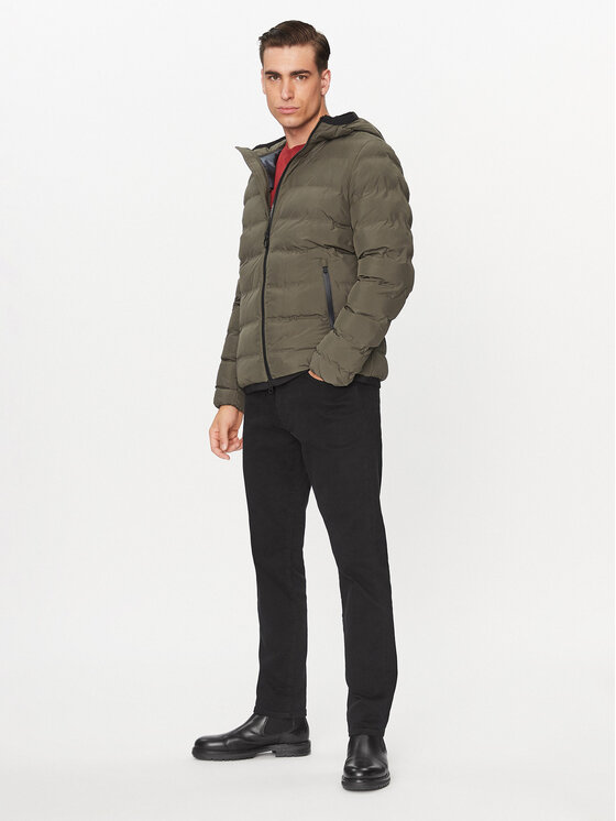 Geox Geox Зимно яке Spherica M3629C T2961F 3462 Зелен Regular Fit
