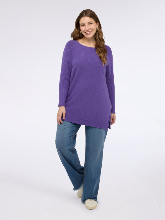 Fiorella Rubino Fiorella Rubino Maglione M026E002012N029 Viola Regular Fit
