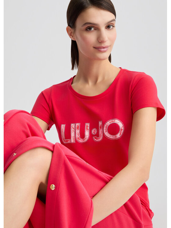 Liu Jo Liu Jo Koszulka plażowa VA5154JS003M9328 Czerwony