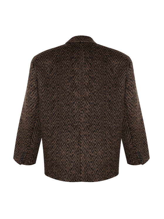 Magda Matyja Magda Matyja Marynarka VESPER BLAZER Brązowy Oversize